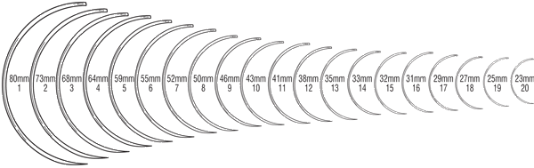 Regular Half Circle