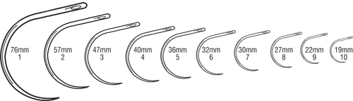 Symonds J Needles (Fish Hook)